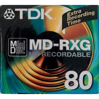 TDK Recordable Minidisc Minutes MD-RXG