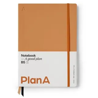 Notizbuch B5 Softcover Liniert Mandarin Orange