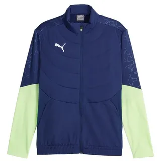 PUMA Sweatjacke PUMA individual Winterized Jacke Winterjacken Polyester blau XL (56/58)