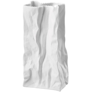 Rosenthal - Tütenvase, 22 cm, weiß-matt poliert