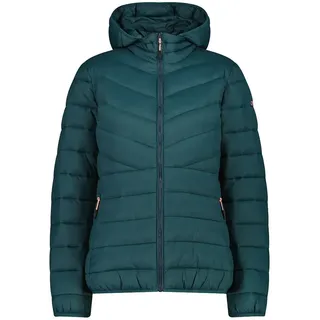 CMP WOMAN JACKET ZIP HOOD Trek Green 34