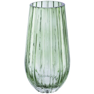 Vase - Salbeigrün - Glas - H 20 cm