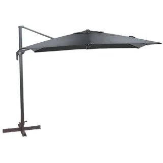 Garden Impressions HAWAII Alu-Ampelschirm Gartenschirm  neig-/drehbar 2,7x2,7m schwarz