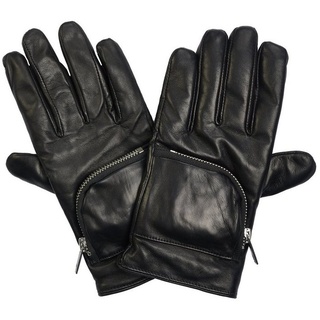 Diesel Lederhandschuhe Diesel Handschuh schwarz schwarz