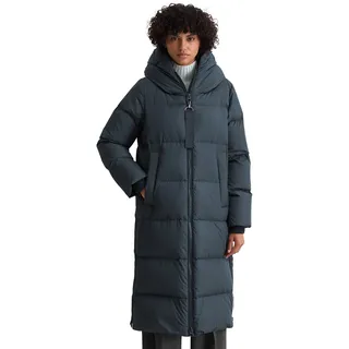Marc O'Polo Daunenmantel am Saum mit seitlichen Zipper-Schlitzen blau XXL (44)