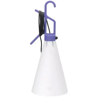 Flos Mayday Allzweckleuchte aus Polypropylen in der Farbe Lilac mit Haken-Griff, Maße: 53cm x 22cm, F3780042