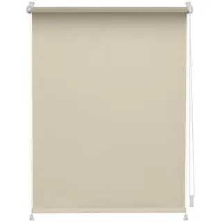 Lichtblick Thermo-Rollo / Verdunkelungsrollo Klemmfix 100 x 150 cm creme