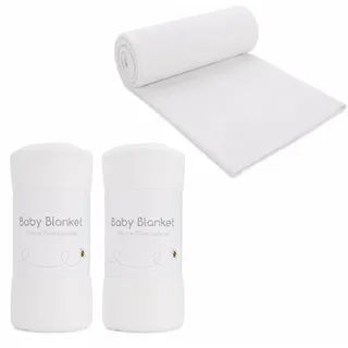 3er-Pack superweiche Baby-Fleece-Decken, 70 x 70 cm, für Babys ab Neugeborenen, ideal für Kinderbett, Kinderwagen, Wiege, Auto, Babykorb, Auto und den allgemeinen täglichen Gebrauch, Haustiere lieben