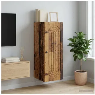 vidaXL Wandschrank 33 x 34,5 x 90 cm Braun