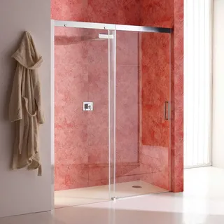 Duschtür für Nische 120 cm feste Tür links Klarglas | Dream - Transparent