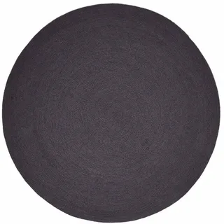 Homescapes Teppich geflochten rund 120 cm,