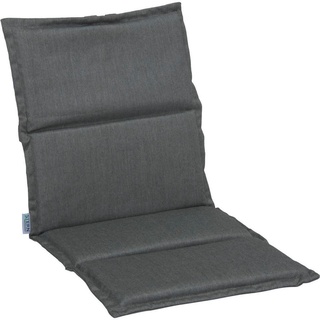 Stern Sesselauflage, Grau, Textil, 47x3x96 cm, Outdoor-Kissen, Sesselauflagen