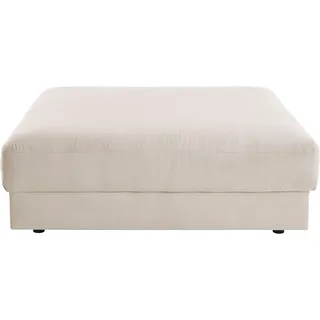 Sofa-Mittelelement PLACES OF STYLE "Bloomfield", beige, B:128cm H:43cm T:133cm, 92% Polyester 8% Nylon, Polsterelemente, Sofa-Element, passende Erweiterung zu den Garnituren "Bloomfield"