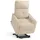 MCombo Fernsehsessel 7027 Stoff 67 5 x 105 x 86 5 Beige elektrisch mit Aufstehhilfe