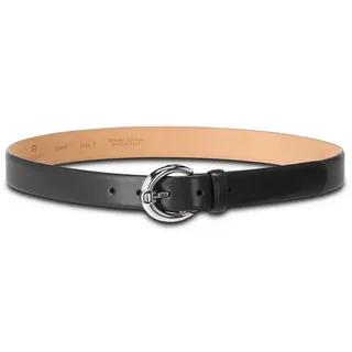 AIGNER Ledergürtel schwarz 80 cm | 80 cm