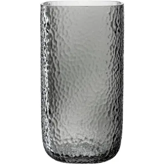 LEONARDO Dekovase Vase MARTELLO (1 St) grau 15 cm x 29 cm x 15 cm