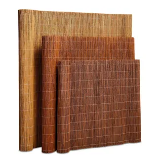 rg-vertrieb Weidenmatte 170 x 500cm Natürlicher Sichtschutz für Balkon & Garten Sichtschutzmatte 1,7m Höhe, Weidezaun Rollzaun 5m Länge, Windschutz Natur Sichtschutzrohrmatte Balkonverkleidung