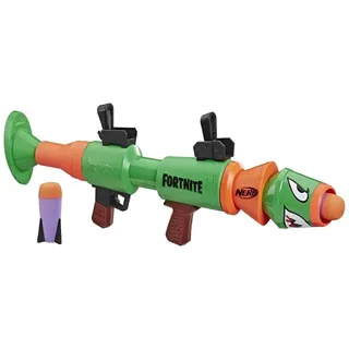 NERF E7511EU4 Fortnite RL Blaster, Rusty Rocket, Spielzeugblaster mit Schaumstoffraketen, Grün, Einheitsgröße für alle