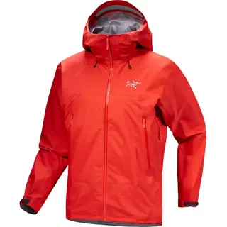 Arcteryx Beta SL 3L GORE-TEX C-Knit Herren Hardshelljacke (Rot M Größe) Hardshelljacken