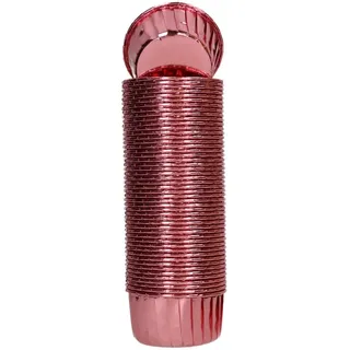 Wilton Muffin Cups Backförmchen, Rose, 50 Stück | Backförmchen für Muffins und Cupcakes, Glänzende Metallic-Finish, Auch für Petits Fours, Süßigkeiten, Cake Pops