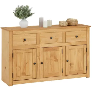 CARO-Möbel Sideboard 135 x 80 x 40 cm Braun