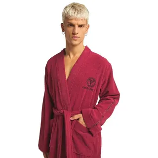 Carlo Colucci Vito Bademantel Rot S