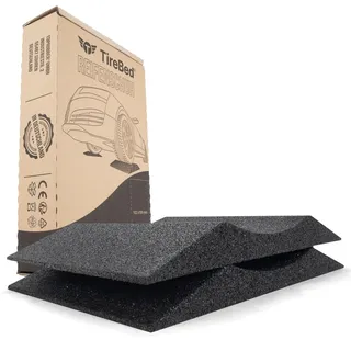 TopRubber ® 2X Reifenschuh 200er Set in schwarz Reifenschoner aus Gummigranulat