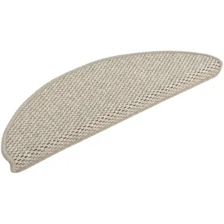 homiuse Treppenmatten Selbstklebend Sisal-Optik 15 STK. 65x25 cm Taupe Treppenstufen Matten Modern Stufenteppich Stufenmatten Innen Treppenstufen Antirutsch Treppenstufen Schutz Komfortabel & Warm