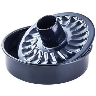 Dr. Oetker Back-Liebe Emaille Garantie-Backform mit Flach- und Rohrboden 28cm (2365)