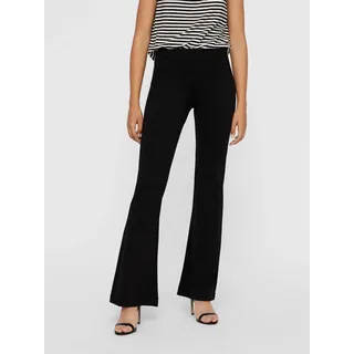 Vero Moda Kamma Mr Flared Jersey Hosen Black L 34