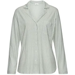 s.Oliver Pyjamaoberteil gestreift Grün 36/38