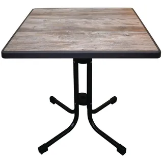 Bolero Limburg Vintage Klappbarer Terrassentisch Wetterfest 70 X 70Cm