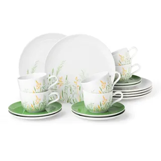 SELTMANN WEIDEN Liberty Kaffeeservice 18-tlg. Meadow Grasses Grün