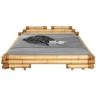 Bambus-Lounge Bettgestell Bettgestell Meiji Bambusbett Bettrahmen Schlafzimmer Rattanbett