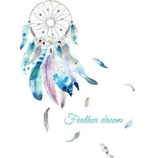 Traumfänger-wandtattoo Mit Feder – Abnehmbare Wanddekoration Für Kinderzimmer, Wohnzimmer Oder Babyzimmer – Einfache Diy-idee