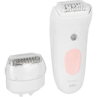 Braun Silk-épil 5-030 Epilierer Weiß/Rosa