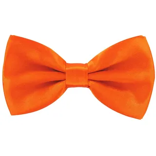 axy Hochwertige Herren Fliege Schleife, bereits gebunden, Konfirmation verstellbar in verschiedenen Farben FLI1 (Orange)