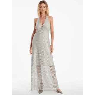 Ana Alcazar Kleid Zisora silber XL
