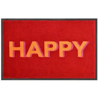 Washables Happy rot 50 x 75cm