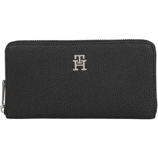 Tommy Hilfiger Emblem Large Za Brieftasche Black One Size