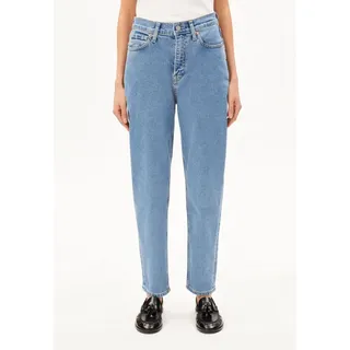 ARMEDANGELS MAIRAA Mom Fit High Waist Hellblau 27/32