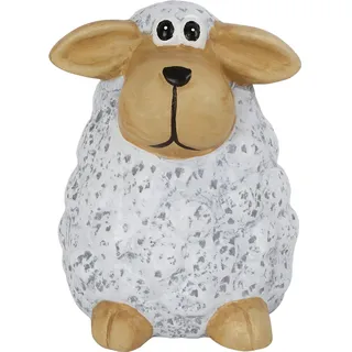 Dekofigur Schaf Keramik 14 cm x 11 cm x 11 cm
