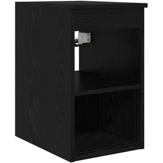 vidaXL Badezimmerschrank 30 x 41 x 50 cm Schwarz