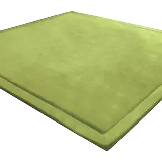 LEHOUR Krabbelmatte für Baby, 190×240CM Kinderteppich, rutschfest, Moosgrün | Weicher, Dicker Kinderteppich, Baby-Krabbelmatte, Rutschfester Untergrund, Schutz beim Spielen, Geeignet für Mädchen & Jungen