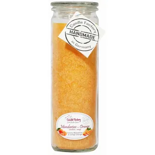 Candle Factory Big Jumbo Duftkerze 306 g orange