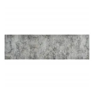vidaXL Küchenteppich Waschbar Beton 60x180 cm Samt
