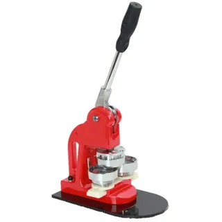 POOIQX 58 mm Button Maker Machine Making Pin Button Press Cutter 1000 Circle Button Sale Badge Machine Badge Button Making Kits,Effizient und Präzise(Badge consumables 500 Sets)