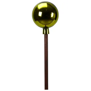 POSIWIO Gartenstecker ''Kugel'' in Grün - (H)25 x Ø 20 cm