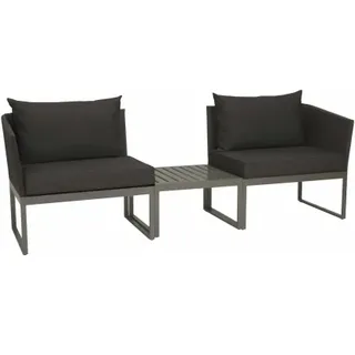 Stern Donna City Lounge Aluminium Graphit Silbergrau Schiefergrau