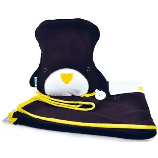Trunki Snoozihedz - Reiseset Pinguin 'PIPPIN' Decke, Kuscheltier und Kissen in E